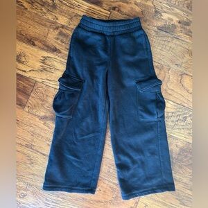 GAP Kids Black Cargo Joggers